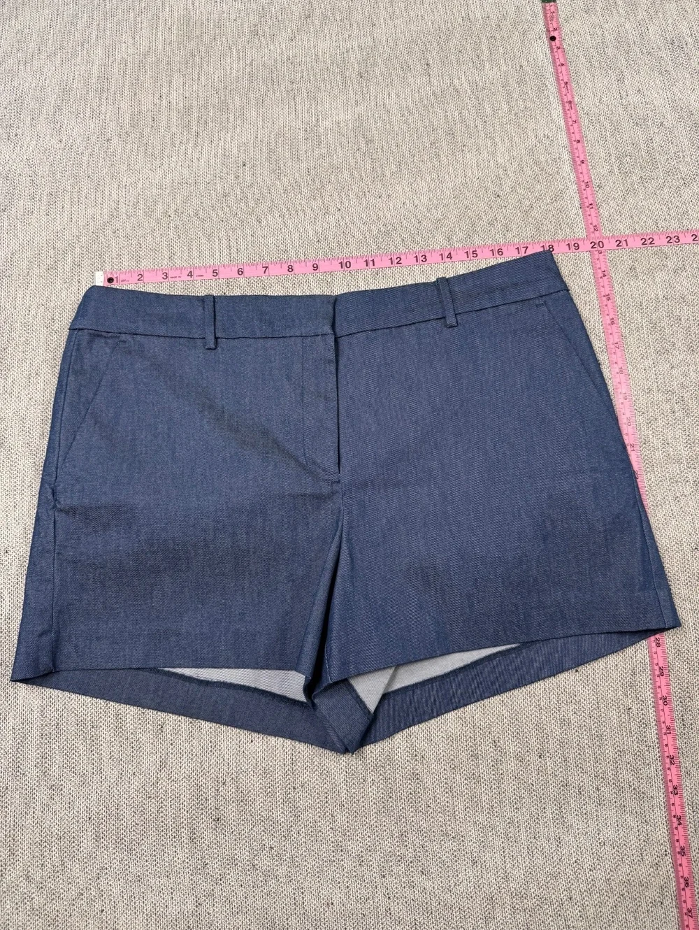 LOFT The Riviera Short Women 14 Curvy Blue